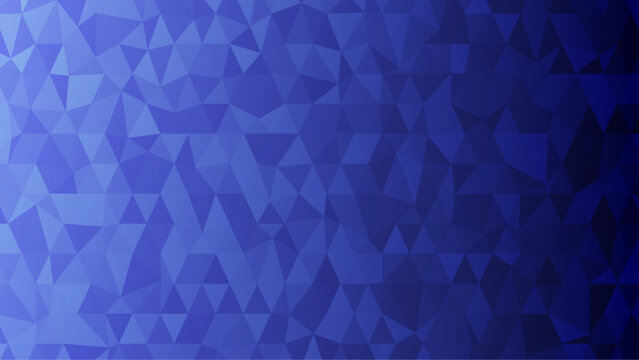 Dark blue vector polygon abstract backdrop. Glitter abstract illustration with an elegant triangles. A new texture for your web site.