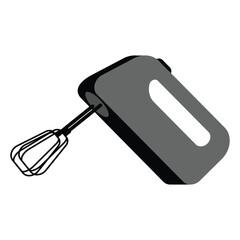 Hand mixer icon vector