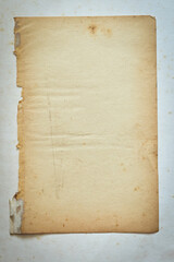 old vintage paper texture background, page for design