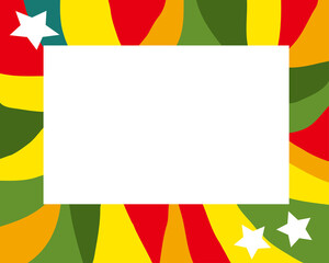 星つきカラフルフレームワーク
