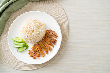 Grilled Chicken with Steamed Rice