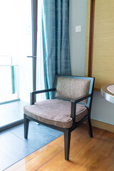 empty chair in a room