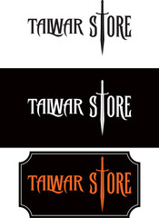 Talwar store logo design for swordz stores