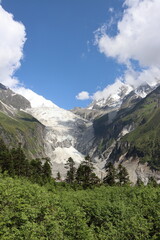 Fototapeta na wymiar Hailuogou Glacier