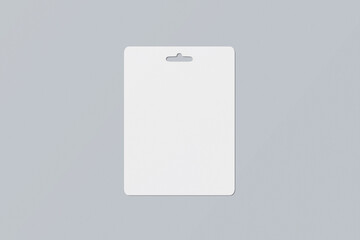 Hanging Gift Card Blank Mockup