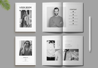 Business Look Book Design Template