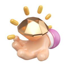 Value 3D Illustration Icon