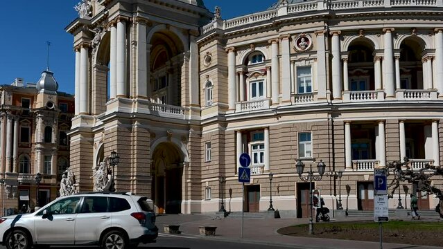 Opera theater in Odessa, Ukraine