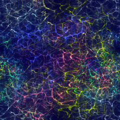 Abstract blur bright multi color neon seamless pattern Night illumination of bold vibrant colors