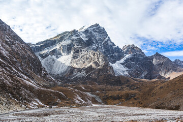 Fototapeta premium Way to Everest base camp. Himalayas, Nepal
