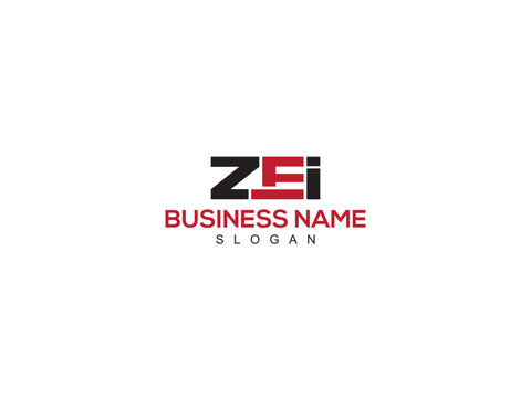 ZEI Initial Creative Logo, Alphabet ZE zei Business Logo