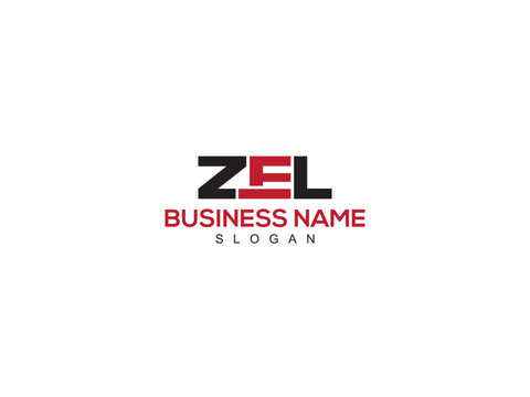ZEL Initial Creative Logo, Alphabet ZE zel Business Logo