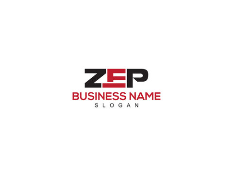 ZEP ze Logo Monogram, Linked zep Letter Logo For Store