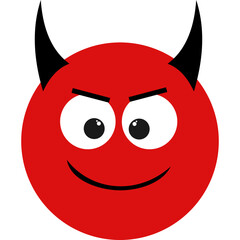 Smiling Face With Horns Emoji