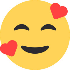 Smiling Face with Hearts Emoji