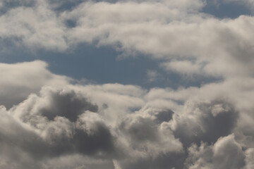 Stormy weather and dark clouds