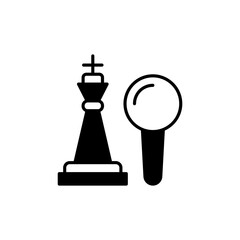 Strategic Research icon in vector.  Illustration