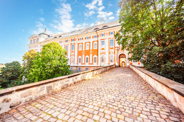 Benedictine monastery Broumov in the Czech Republic