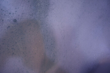 Soap foam and bubbles background