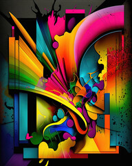 Abstract Colorful.