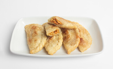 Cireng filled with spicy chicken, a delicious Bandung specialty