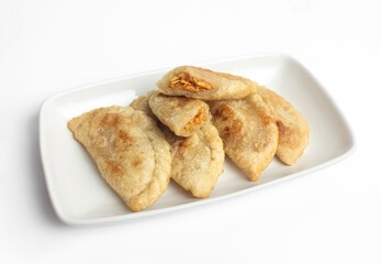 Cireng filled with spicy chicken, a delicious Bandung specialty