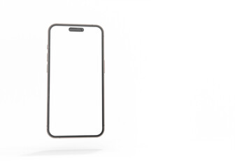 mobile or smartphone with high quality render, suitable for design presentation