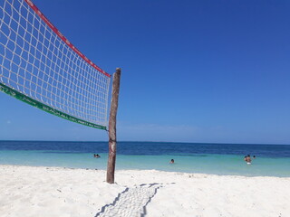 Volleyball à la mer