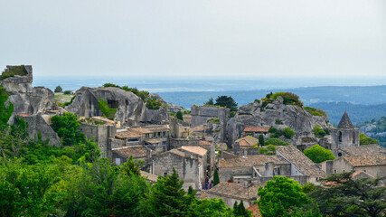Fototapeta na wymiar Les Baux-de-Provence