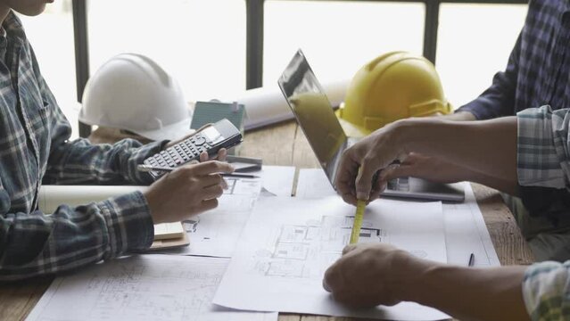 Meeting with consulting engineers and working plans Architects or engineers design houses, modify drawings, create construction projects and add to the needs of customers.