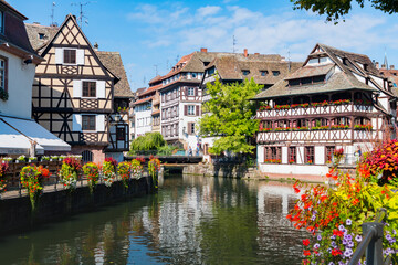 Fototapeta na wymiar Strasbourg with Timber House, France