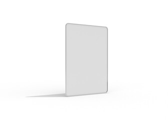 Tablet screen mockup