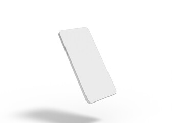 Mobile phone screen mockup 