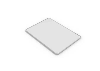 Tablet screen mockup