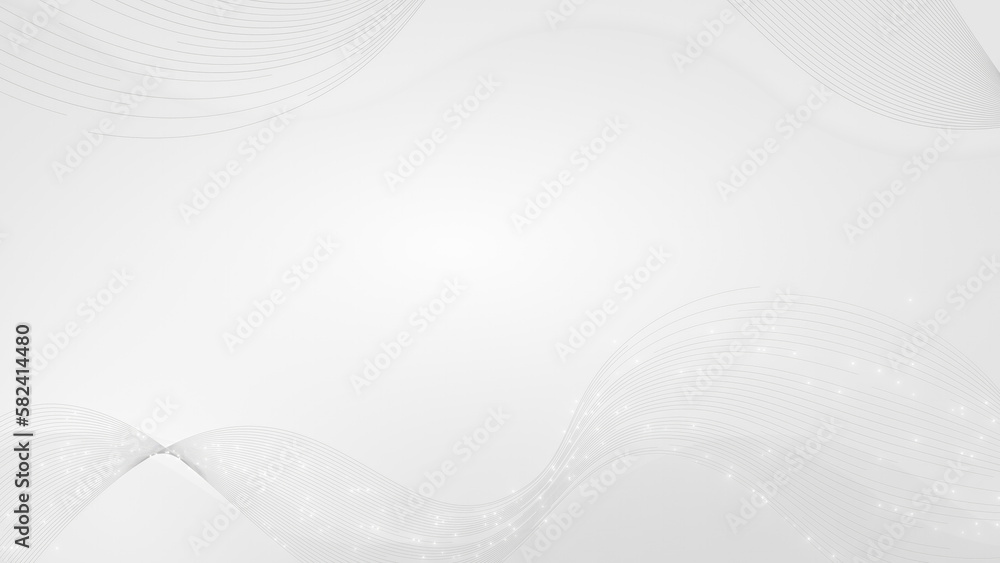 Poster white smooth flawless abstract background, clean simple and elegant motion graphic