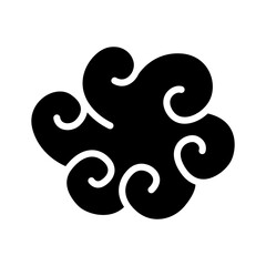 Chinese cloud icon