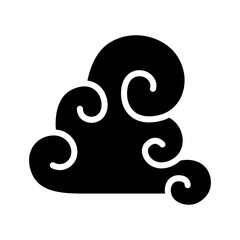 Chinese cloud icon