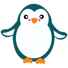 penguin cartoon cute  for kid png image