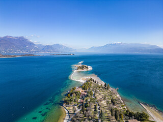 Isola dei conigli, isola di san Biagio, lago di garda