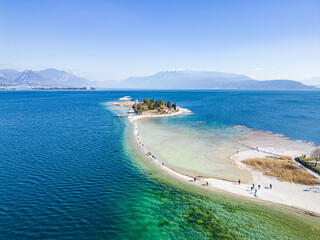 Isola dei Conigli, isola di san Biagio, Lago di Garda, Manerba del Garda