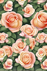 roses background flowers