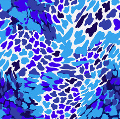 Seamless pattern. Modern stylish texture. Endless abstract mesh. Hand drawn background.