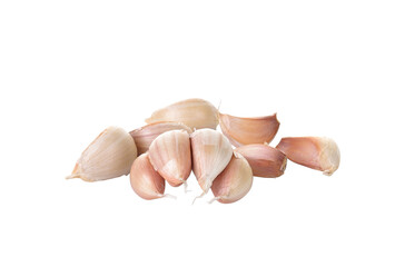 Garlic isolated on   transparent png