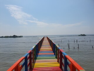 Obraz premium Wooden bridge