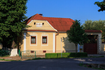 Residential building in the village Harman. Transylvania. Romania