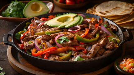 a beautiful tasty dish of pork carnitas