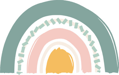 Cute Rainbow Illustration