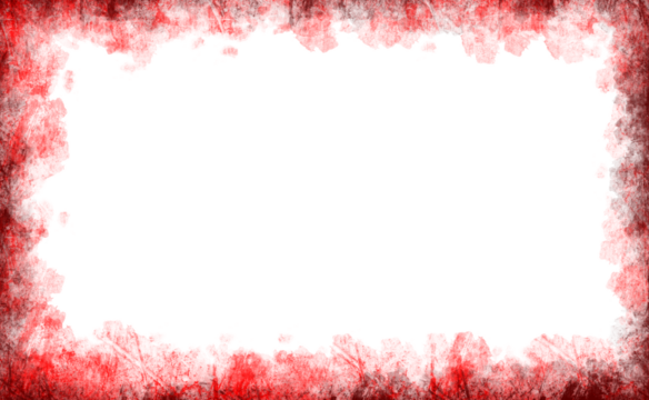 industrial frame in red and black