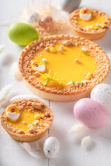Tasty Mazurka cake as perfect Easter card.