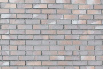 Brick wall close-up, place for the inscription